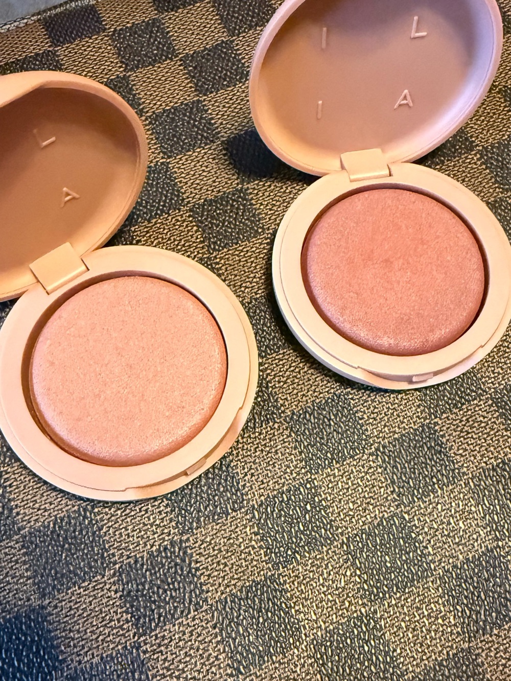 ILIA Radiant Pink Baked Blush Duo